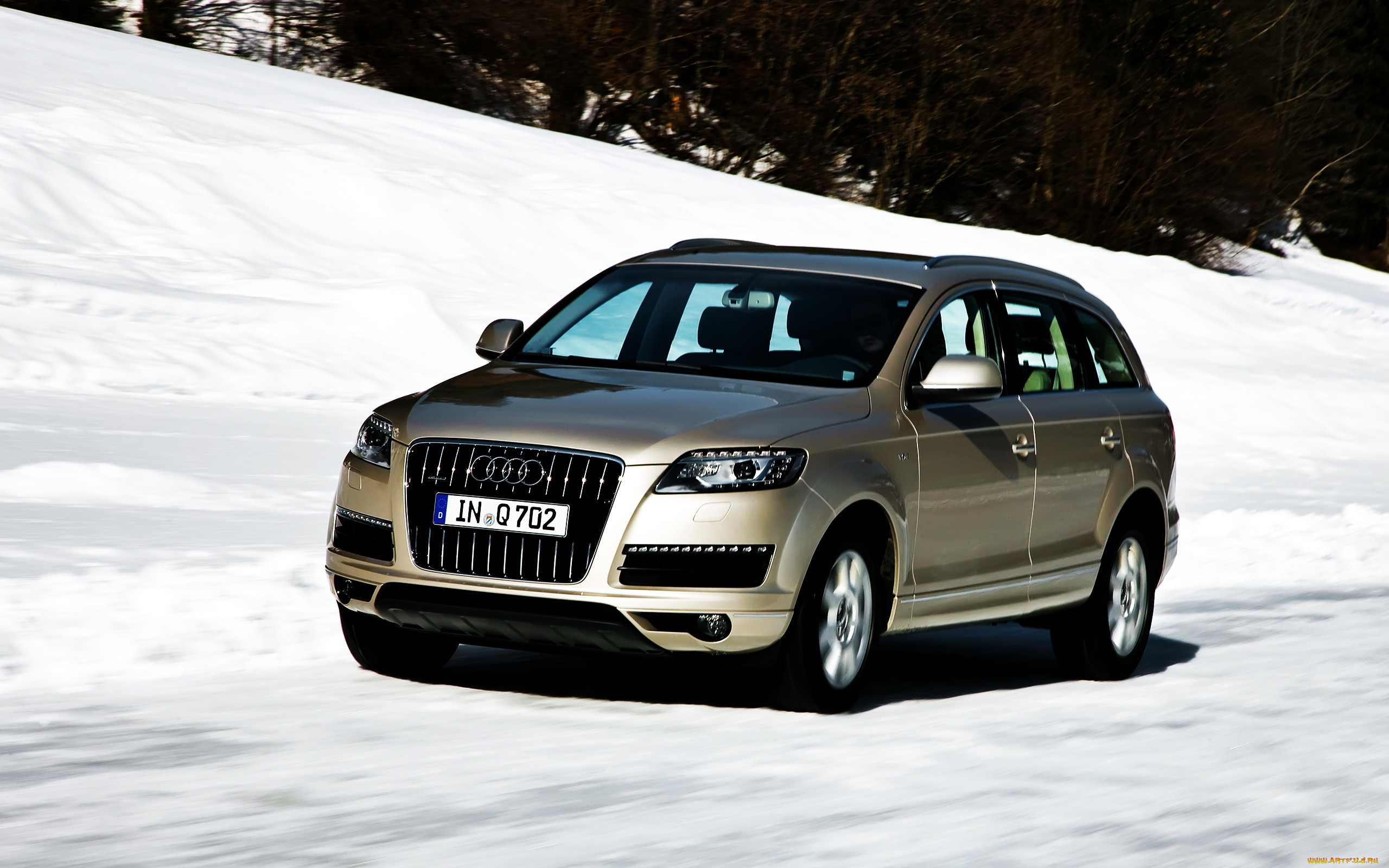 audi, q7, 